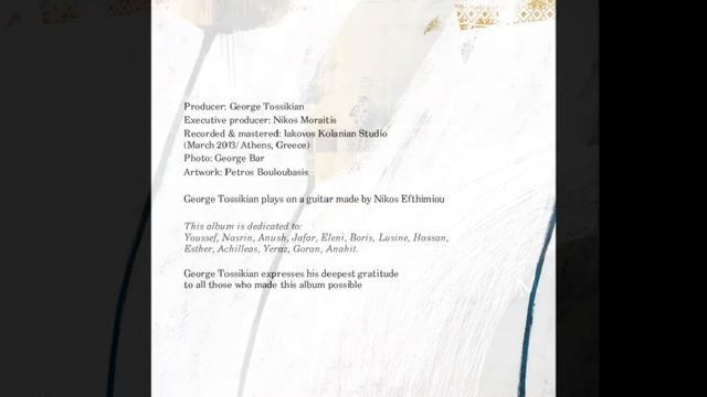 G.Tossikian: Four Popular Persian Ballads (arr. Lily Afshar) [Τοσικιάν- 4 Πέρσικες Μπαλάντες] смотреть онлайн