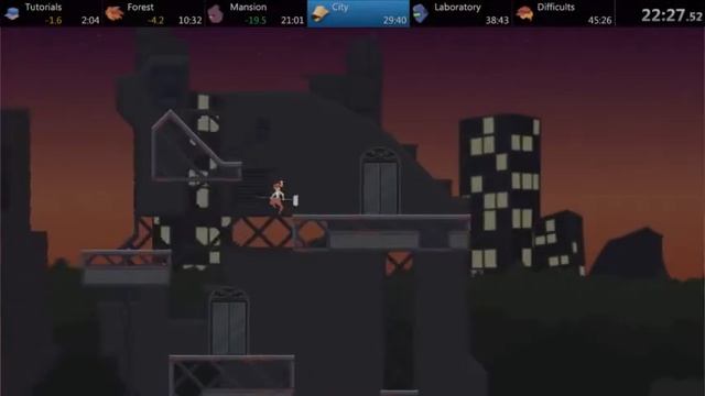 Dustforce DX - Any% All Levels Speedrun - [45:05] смотреть онлайн