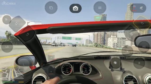 прохождение GTA5V на телефоне н2 -3 в приложении Chikii смотреть онлайн