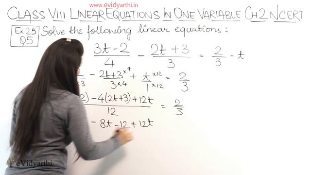 Q5 - Ex 2.2, Linear Equations in One Variable - NCERT Maths Class 8th - Ch 2, New Syllabus 2023 CBS смотреть онлайн