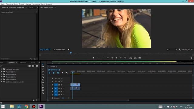 ИМПОРТ И ЭКСПОРТ ВИДЕО В ADOBE PREMIERE PRO смотреть онлайн