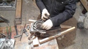 Иж планета 5, срывает 2 - 3 передача . 100% ремонт коробки передач.часть 3.mp4