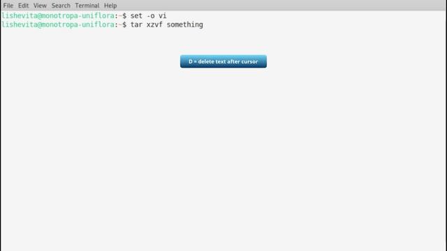 BASH the Command Line! Vi mode смотреть онлайн