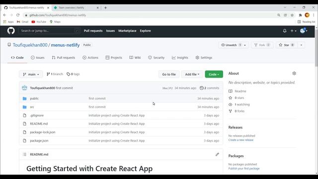 How to Continuous deploy React Application to Netlify in Less than Two Minutes | Continuous deploy смотреть онлайн