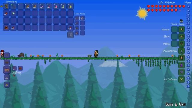 Terraria - Adamantite Chainsaw смотреть онлайн
