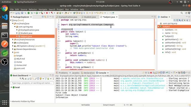 IOC Container | @Component, @Scope @Autowired Annotation | #4 | Spring Boot Tutorial in Hindi смотреть онлайн