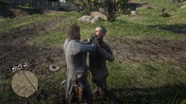 Red Dead Redemption 2 - устраеваем драки без розыска!!! (неудачно) смотреть онлайн