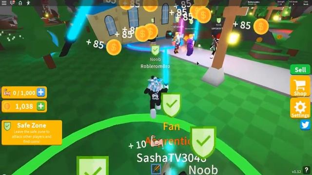 СИМУЛЯТОР САБЛИ! НУБ КУПИЛ СЕБЕ НОВЫЙ КЛАСС ПРОФЕССИОНАЛА! ROBLOX SIMULATOR смотреть онлайн