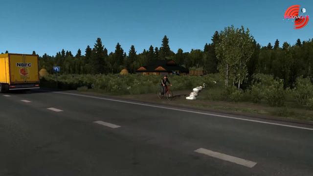 ETS 2 1.38. Promods 2.50. Обзор городов России. смотреть онлайн