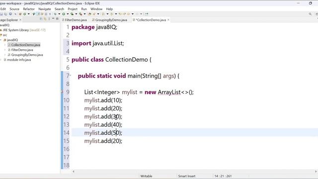 Collection and Streams смотреть онлайн