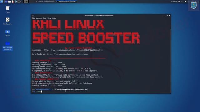How to Update && Upgrade Kali Linux in High Download Speed | Kali Linux смотреть онлайн