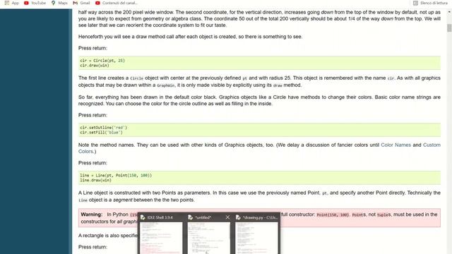 How to draw Lines and Rectangles with Graphics - Part 1 | Python смотреть онлайн