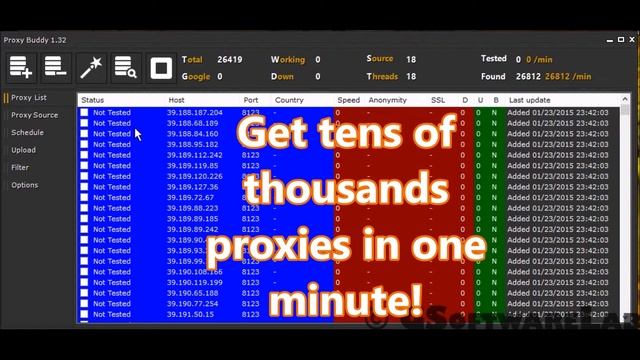Proxy Buddy - Scrape thousands of proxies смотреть онлайн