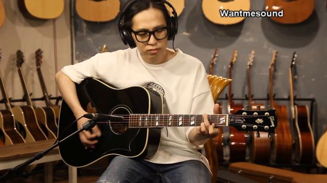 Gibson ELVIS DOVE AcousticGuitar 연주 조일건/원미사운드