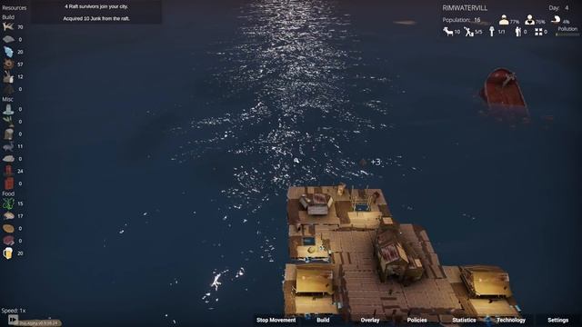 Buoyancy _ Первый взгляд! _ Выживание города на воде. смотреть онлайн