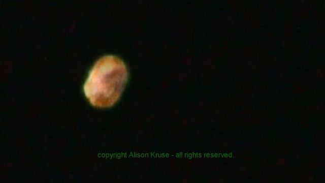 CLOSE Swirling ORANGE UFO --ZOOMED/Slow Motion shows Energy Processes смотреть онлайн