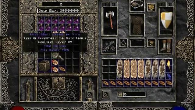 Diablo 2 LOD 14/02/2017 Перекидываем шмотки:) смотреть онлайн