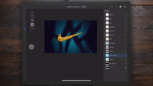SPEED ART | NIKE organic 2017 vs 2020 | Adobe Photoshop смотреть онлайн