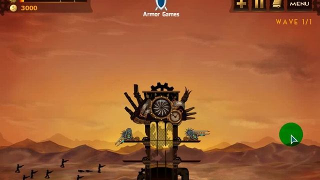 симулятор защиты башни (стимпанк башня) смотреть онлайн