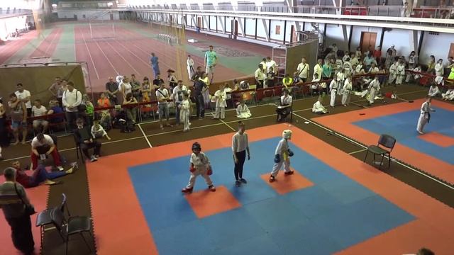 25.05.2015 Четвертый соперник. Я в белом шлеме. смотреть онлайн