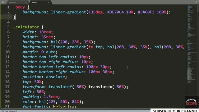 How to Create a ||Scientific Calculator|| Design in |HTML+CSS| смотреть онлайн