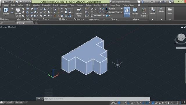 AutoCAD 3D BASIC DRAWINGS (For Beginners) - 1 смотреть онлайн