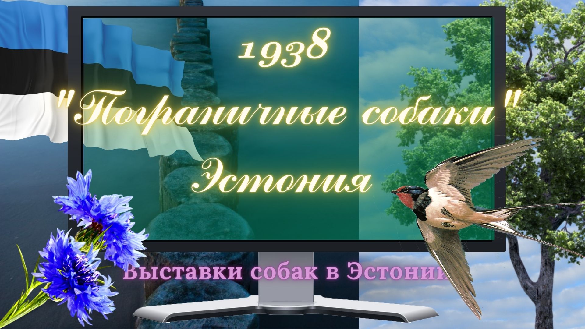 1938г. "Пограничные собаки" Эстония