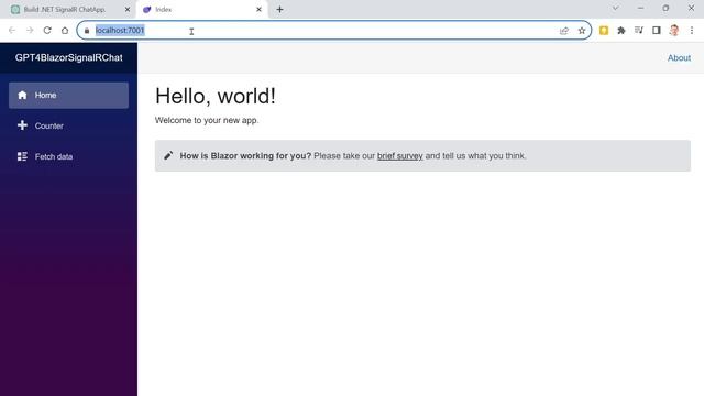 GPT-4 builds a Blazor Chat App with .NET 7 & SignalR ? смотреть онлайн