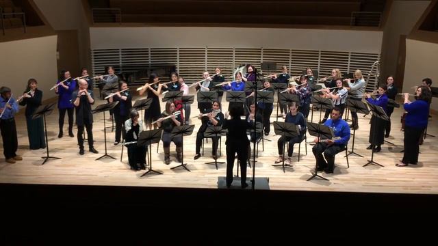 FluteChoir PSU 2019 Greensleeves смотреть онлайн
