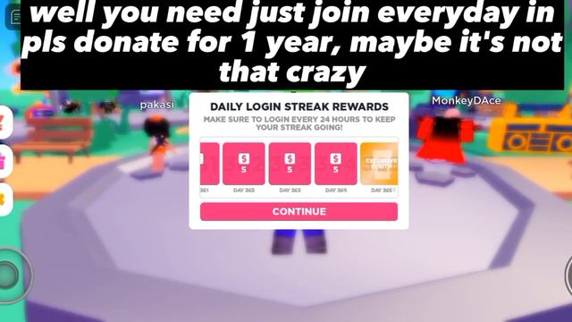 DAILY REWARDS IN PLS DONATE! (Roblox Pls Donate) смотреть онлайн