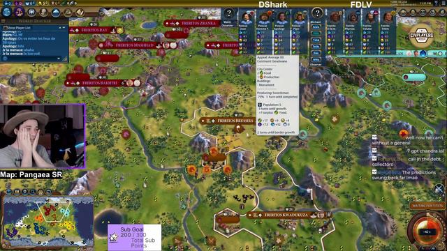 Civ6 | CivFR Squadrons | Freritos de la Vega vs DShark смотреть онлайн