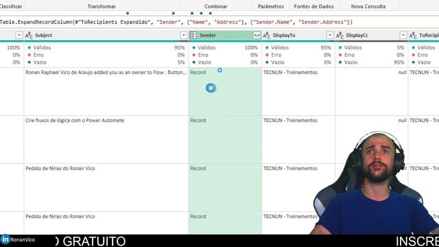 Ler e extrair dados de e-mail com Power Query (#Excel #PowerBI) - Consultar e-mail com SQL no Acces смотреть онлайн