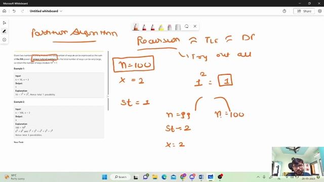 Express as sum of power of natural numbers || GFG POTD || 26 May '23 || Coding With Jenish смотреть онлайн