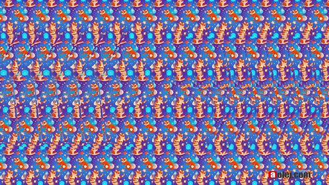 40 Amazing 3D Stereograms  / Magic Eye