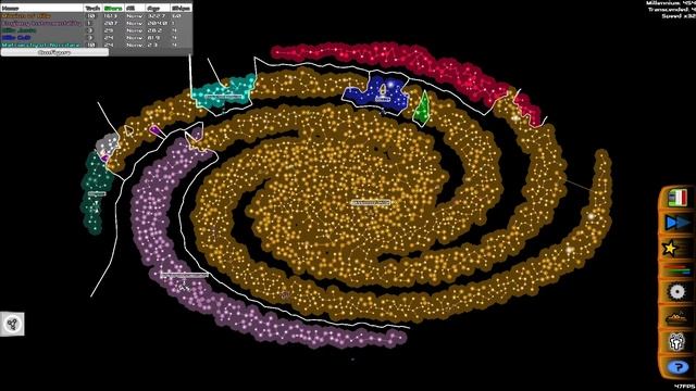 Galimulator 1,000,000 Years Timelapse смотреть онлайн