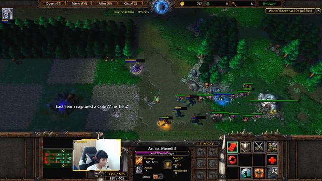Warcraft 3: War of Races v0.49b - Cuộc chiến 3 cánh quân | Mad Tigerrr смотреть онлайн