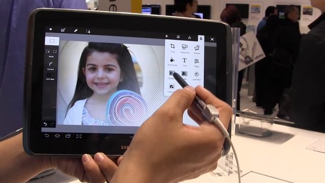 Samsung Galaxy Note 10.1 Photoshop Touch Tips смотреть онлайн