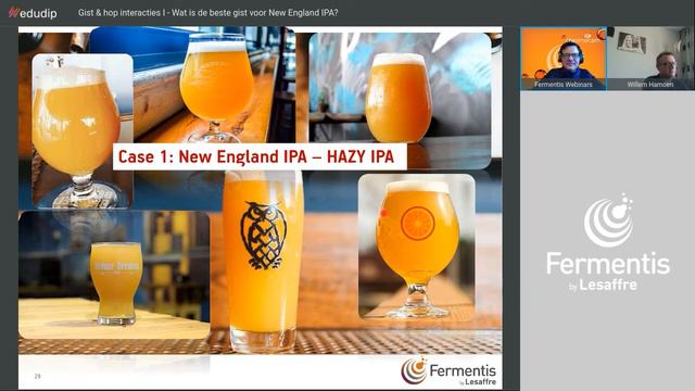 Gist & hop interacties Wat is de beste gist voor New England IPA x Castle Malting-Fermentis webinar смотреть онлайн