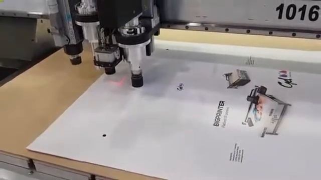 BIGZEE CUTTER раскрой картона изготовление коробки смотреть онлайн