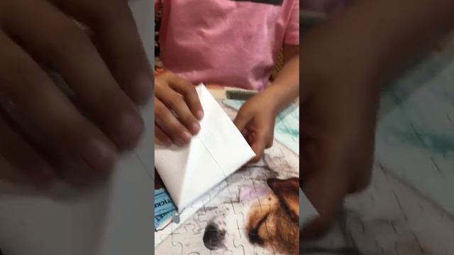 оригами кораблик