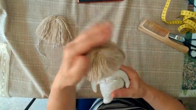 Muñeca De Tela. Como Hacer Muñecas De Trapo Paso A Paso. Tutorial Muñeca De Tela.Кукла из текстиля.