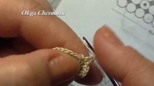 Воздушное платье крючком.  Круглый мотив