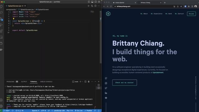 Create a Splash Screen with Next.js 13, Tailwind CSS and Anime.js смотреть онлайн