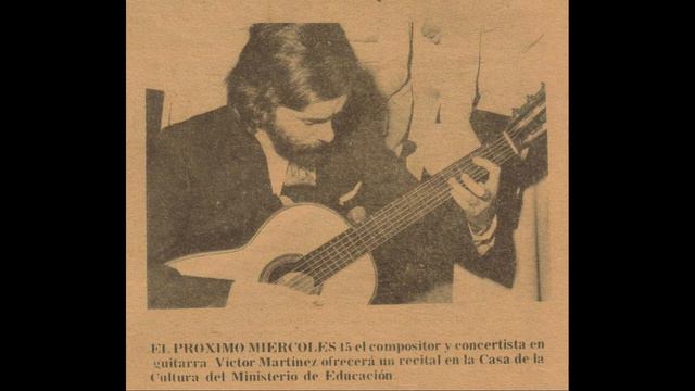 Estudio sin luz by Andres Segovia play Victor Martinez Parada 1982 смотреть онлайн