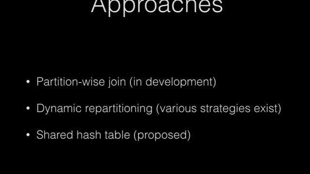 Thomas Munro: Hash Joins: Past, Present and Future - PGCon 2017 смотреть онлайн
