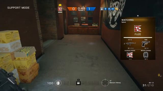 Тактический Шутер Rainbow Six Siege #1(Оч Сложно:D) смотреть онлайн
