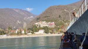 Зимняя рыбалка в Абхазии, с пирса Гагра. 26 января 2023 года