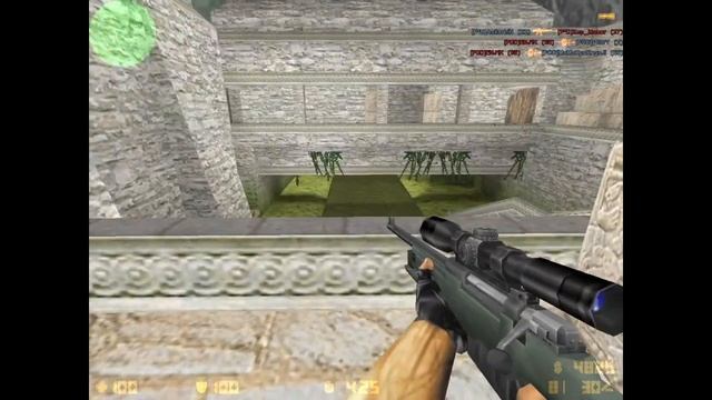 Counter-Strike 1.5 Gameplay (de_aztec) смотреть онлайн