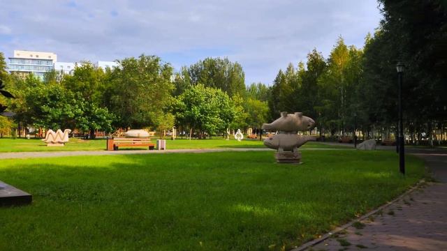 Парк Ататюрк. Ататүрік паркі. Астана. Нур-Султан. смотреть онлайн