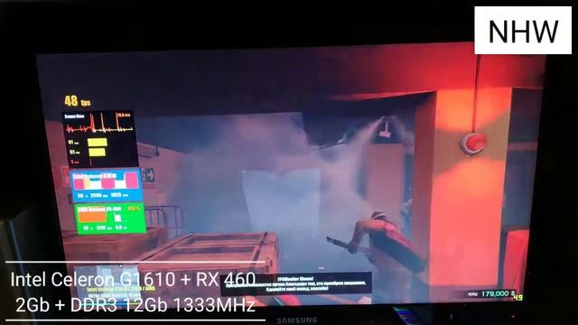 Процессор Intel Celeron G1610 в 2019 году в связке с AMD Radeon RX 460 2Gb + DDR3 12Gb 1333MHz